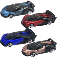 儿童塑料玩具 回力小汽车模型 小玩具新奇特赛车(款式随机)