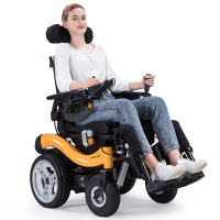 伊凯EPW65S越野型电动轮椅车老人残疾人代步车智能全自动高靠背多功能全躺续航60KM进口配置出口欧盟