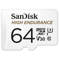 闪迪(SanDisk)TF卡64G 高度耐用视频监控内存卡 大疆无人机行车记录仪存储卡