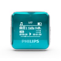 飞利浦(Philips)SA2208迷你可爱运动mp3学生音乐播放器 有屏幕显歌词 收音录音功能 不支持视频 8G 绿色