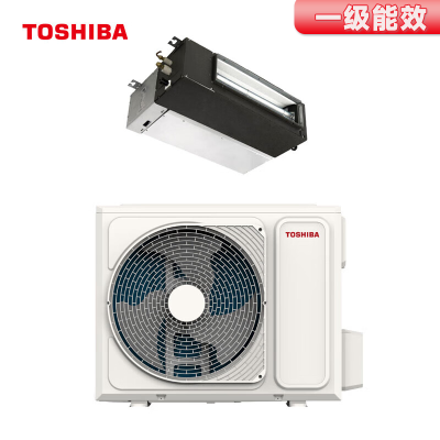 东芝(TOSHIBA)风管机2匹一级能效RAS-18S4DVG1G4P-C 2匹 跃界一级带泵 裸机价不含安装
