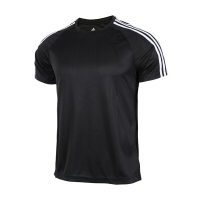 阿迪达斯Adidas 2019男装夏季新款圆领速干透气跑步舒适休闲运动短袖T恤BK0970 C