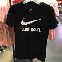 NIKE耐克女装品牌LOGO女子休闲运动圆领短袖T恤CI1130-663 D