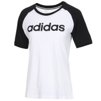 Adidas阿迪达斯neo女装短袖上衣 2019夏季新款跑步训练舒适休闲透气女子T恤DW7947 C