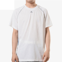 Adidas/阿迪达斯男子夏季健身速干衣透气舒适运动短袖T恤S19668 C