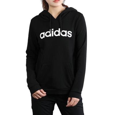 Adidas阿迪达斯女装连帽运动服针织透气舒适套头衫卫衣EI4665 C