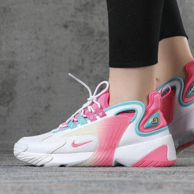Nike耐克女鞋 新款 Zoom 2K 舒适复古时尚运动休闲跑步鞋CU2988-131 D
