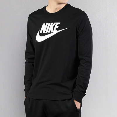 Nike耐克时尚潮流男款运动休闲圆领长袖上衣T恤CI6292-010 C