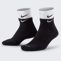 NIKE耐克袜子训练运动舒适透气中性拼接中筒袜运动袜DH4058-011 Z