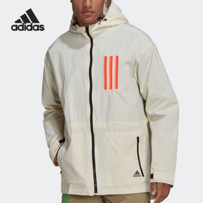 adidas/阿迪达斯连帽外套运动休闲男装夹克H39855 Z