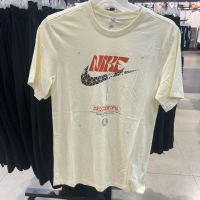 NIKE耐克短袖T恤运动休闲舒适透气针织圆领男装HF0488-113 D