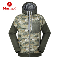 Marmot/土拨鼠男士轻量速干保暖舒适拼接棉服