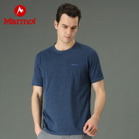 Marmot/土拨鼠 男子户外运动速干舒适透气圆领短袖T恤
