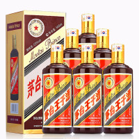 贵州茅台酒酱色王子 53度酱香型白酒500ml/瓶 整箱6瓶装