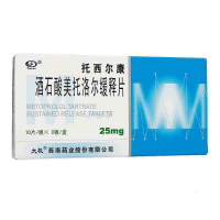 太极 酒石酸美托洛尔缓释片 25mg*20片/盒