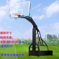 国标篮球架户外室内标准成人儿童可移动家用比赛学校落地式篮球框