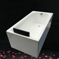 亚克力独立式欧式浴缸浴盆亚克力一体成型大浴缸浴池家用1.5米波迷娜BOMINA