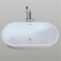 椭圆浴缸浴池家用卫生间白色独立空缸恒温独立式Y波迷娜BOMINA