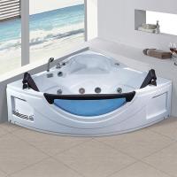 1.6米独立式亚克力大浴缸无缝焊接一体式浴缸双人冲浪按摩浴缸 1600*600*650波迷娜BOMINA
