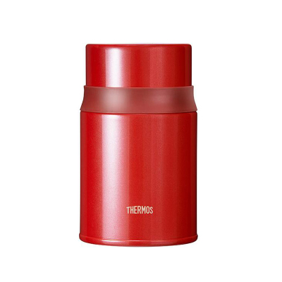 膳魔师(THERMOS)高食罐不锈钢焖烧罐含汤勺 TCLD-520S 红色
