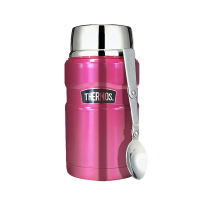 膳魔师(THERMOS)焖烧杯焖烧罐不锈钢保温杯 便携便当盒礼品SK-3020 玫瑰粉-RR