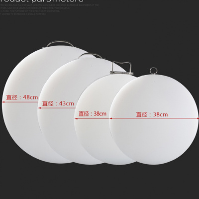 [可定制尺寸]厂家圆形PE菜板烘焙精灵砧板剁肉骨头商用 48*7厘米