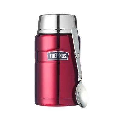 膳魔师(THERMOS)不锈钢保温水杯 大容量食物焖烧罐SK-3020 红色