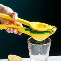 挤柠檬汁器烘焙精灵家用手动挤压柠檬夹柠檬榨汁器水果橙子橙汁压汁器 (加厚锌合金)柠檬夹
