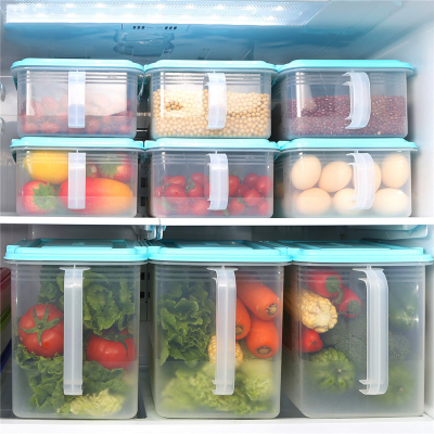 冰箱收纳盒保鲜储物盒抽屉式烘焙精灵食物冷冻保鲜盒鸡蛋盒厨房收纳盒套装