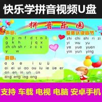 儿童学拼音幼升小汉语拼音教案课件音频练习动画学习拼音教程 U盘 16GB