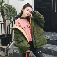 2018新款冬季韩版学生加厚面包服ins羽绒小棉衣女短款bf宽松外套