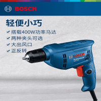 博世(BOSCH)手电钻手电转钻电动螺丝刀多功能电钻打孔手枪钻工具GBM400