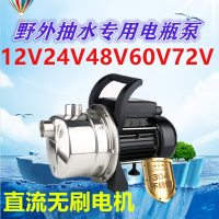 直流不锈钢无刷自吸泵电瓶泵农用12V24V48V60V水井抽水机泵抽油泵