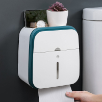 卫生间古达厕所纸巾卫生纸卷纸厕纸盒家用防水创意壁挂式免打孔置物架