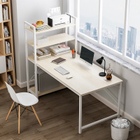 简易电脑台式桌家用古达简约租房一体桌书桌书架组合卧室办公桌学生桌
