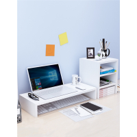 古达电脑显示器屏增高架底座办公桌面收纳置物架宿舍笔记本架子抬高架