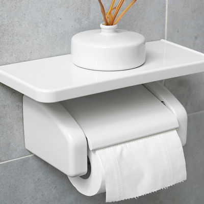 古达免打孔卫生间厕纸置物架家用卫生卷纸盒厕所卷纸筒架
