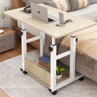 古达床边桌可移动简约小桌子卧室家用学生书桌简易升降宿舍电脑桌