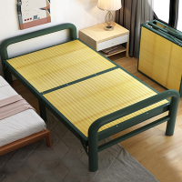 邻小宅折叠床单人家用简易床加床1.2米加固午休小床成人办公室硬板铁床