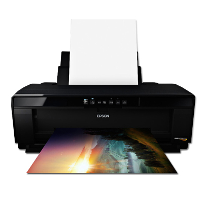 爱普生P408彩色打印机A3+ 8色专业照片无线打印机家用光盘打印企业办公彩色喷墨打印机 P608/P808 官方标配