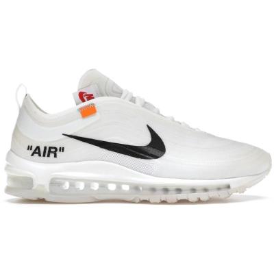 NIKE[限量]耐克Nike Air Max 97 Off-White男士简约百搭时尚休闲运动慢跑鞋