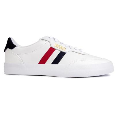 Polo Ralph Lauren(保罗 拉夫劳伦 )COURT VULC 官方正品男士舒适轻盈 百搭运动鞋板鞋