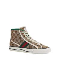 Gucci古驰女款 Tennis 1977 GG High Top Sneakers时尚经典板鞋