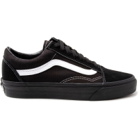 范斯VANS Old Skool 童鞋板鞋休闲鞋白色 Vans 条纹帆布鞋休闲百搭个性潮流轻便缓震OSBLKBKY