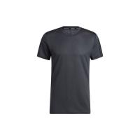 Adidas阿迪达斯 Primeblue Aeroready 运动训练速干短袖T恤 男款 黑色 H16879
