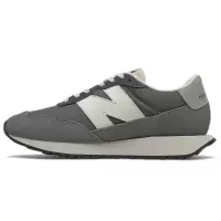 New Balance NB 237 舒适 耐磨 低帮 休闲百搭个性潮流 跑步鞋 女款 灰白色 WS237DG1