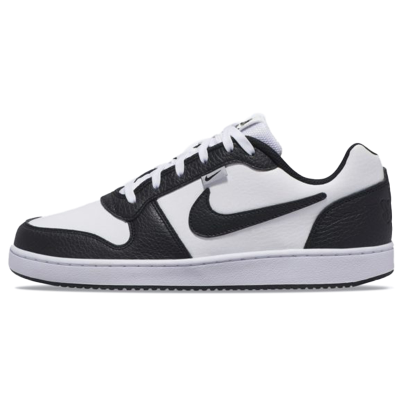 Nike 耐克 EBERNON low prm "white black" 低帮 板鞋男款黑白熊猫 AQ1774-102