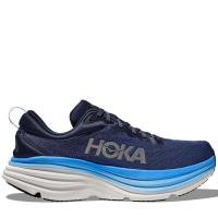 HOKA跑步鞋男士 One Bondi 8 跑鞋 工程网状结构 Durabrasion 橡胶外底