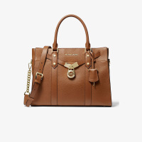 迈克·科尔斯(MICHAEL KORS)Nouveau Hamilton系列大号荔枝纹皮挎包 时尚百搭手提包女