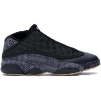 官方正品 Nike耐克男士2021秋冬款运动舒适休闲鞋 Air Jordan 13黑色/深灰白色 实战训练篮球鞋 复古风